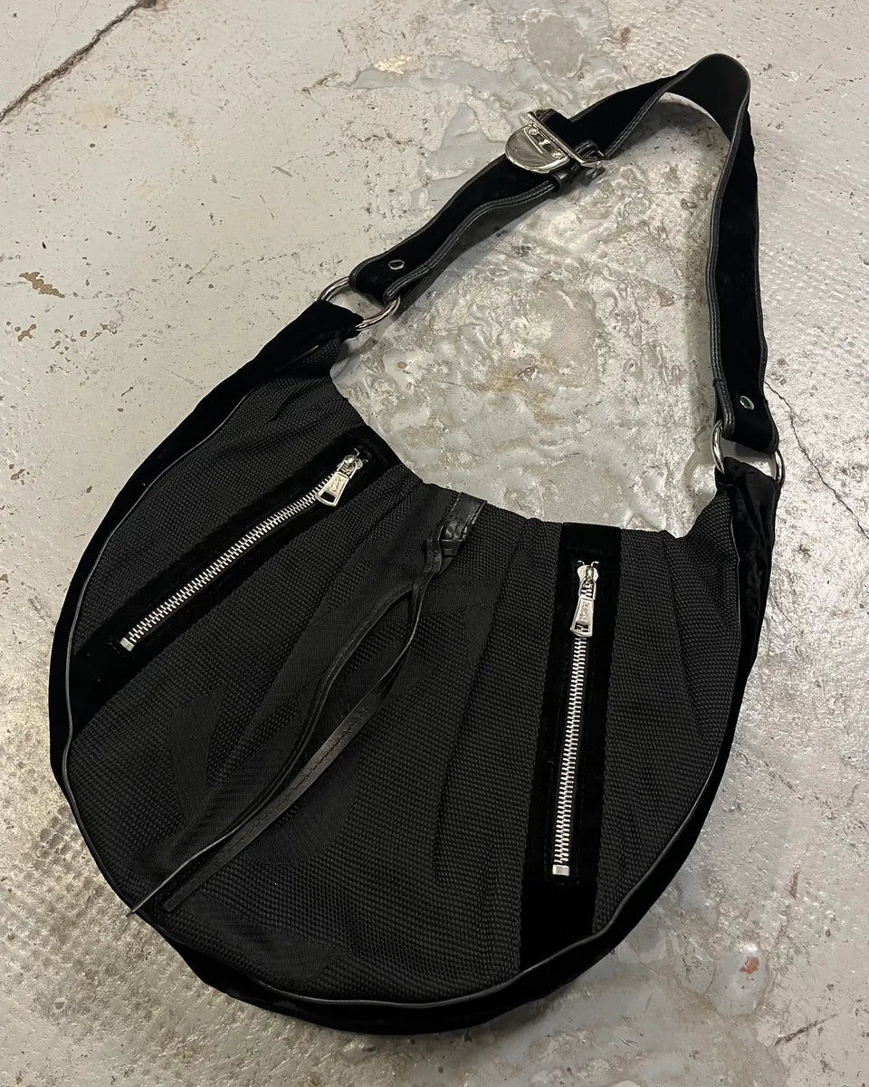 2000s Yves Saint Laurent Black Hobo Bag ggwCNbl 3