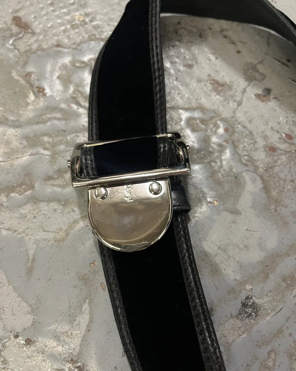 2000s Yves Saint Laurent Black Hobo Bag ggwCNbl 6