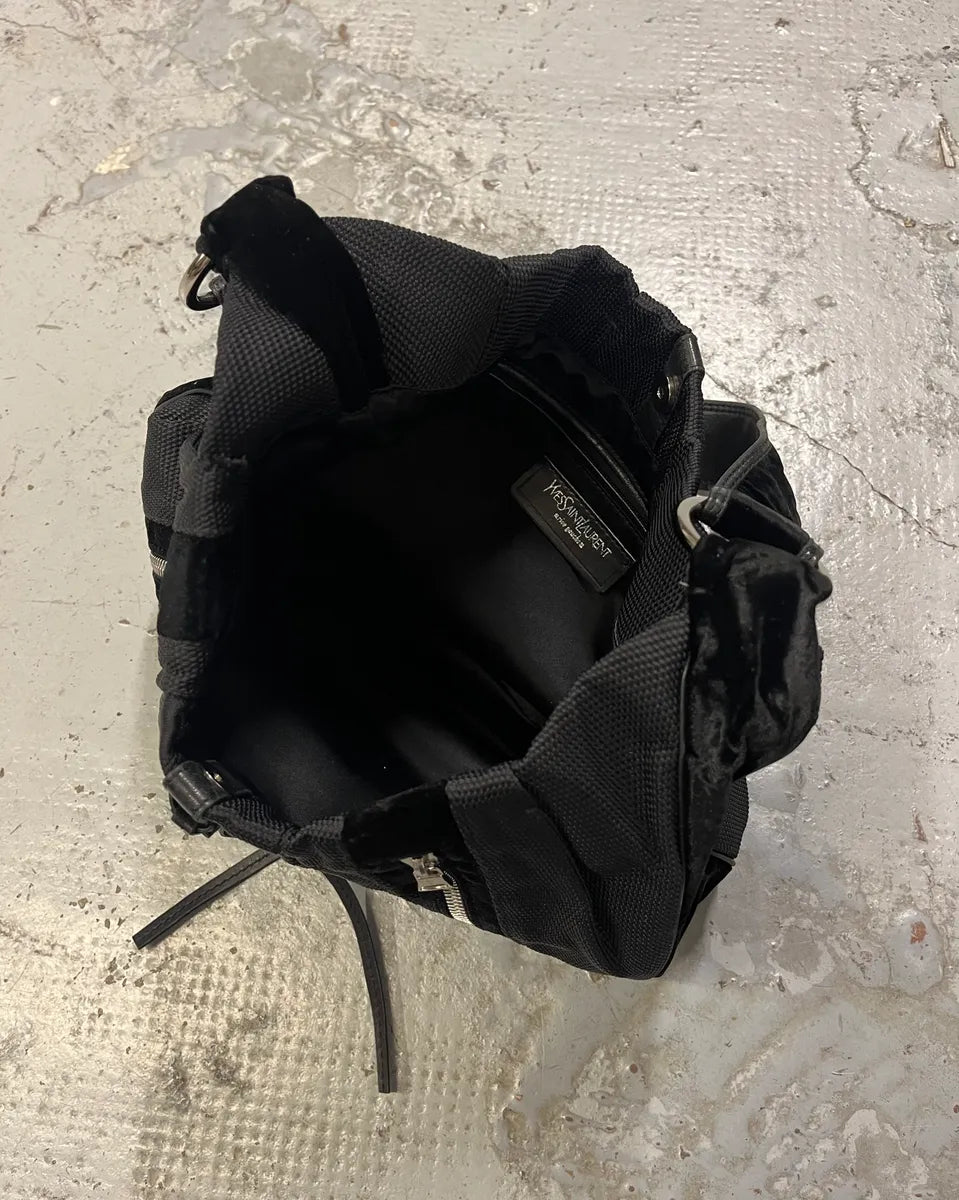 2000s Yves Saint Laurent Black Hobo Bag ggwCNbl 8