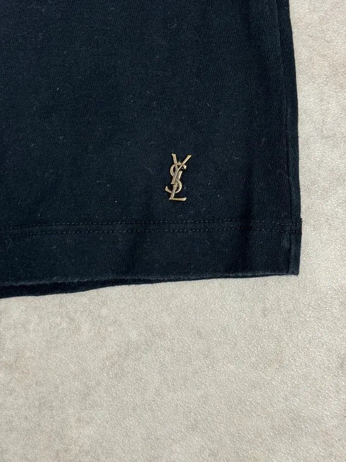 2000s Yves Saint Laurent Black Humanoid T-Shirt wGDfPHi 6