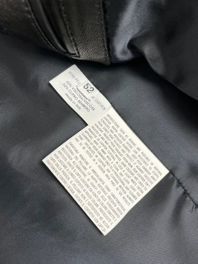 2000s Yves Saint Laurent Black Leather Premium Jacket hFTzVXb 10