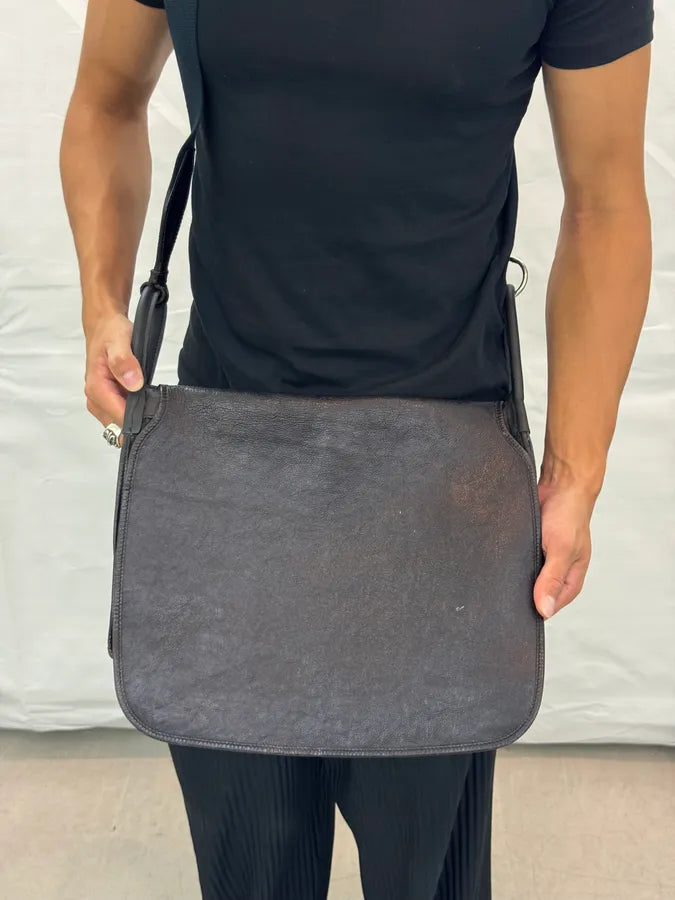 2000s Yves Saint Laurent Black Leather Shoulder Bag PkIjXcq 2