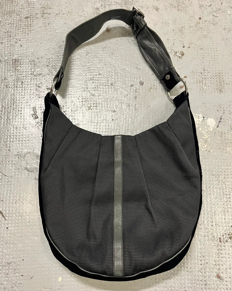 2000s Yves Saint Laurent Black Multi-Zip Shoulder Bag nmoMjXC 5