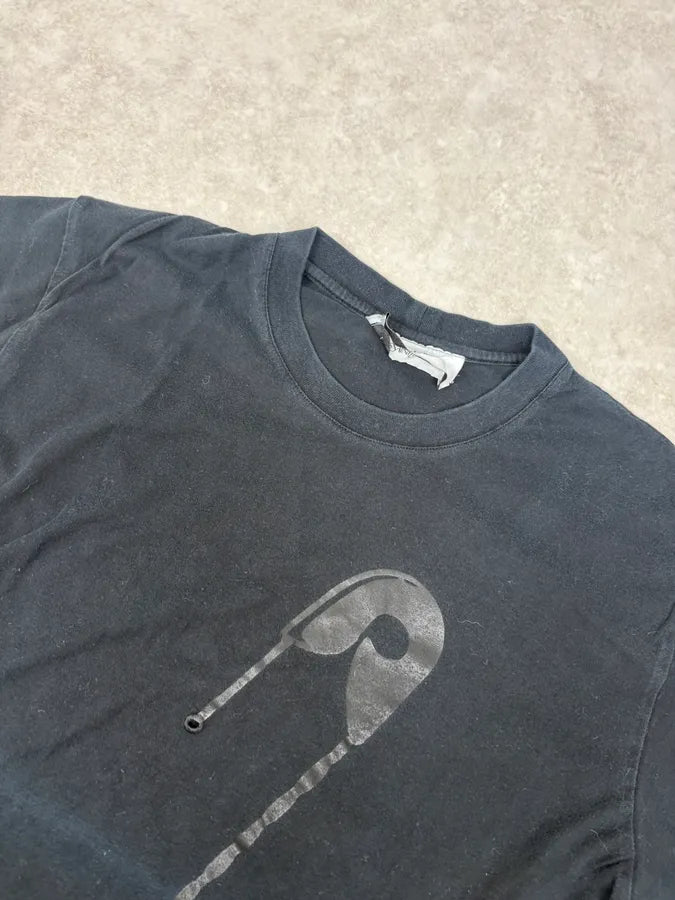 2000s Yves Saint Laurent Black Pin T-Shirt ehmOgKr 3