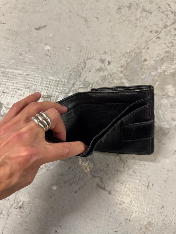 2000s Yves Saint Laurent Black Pony Hair Wallet (OS) dILqQdL 6