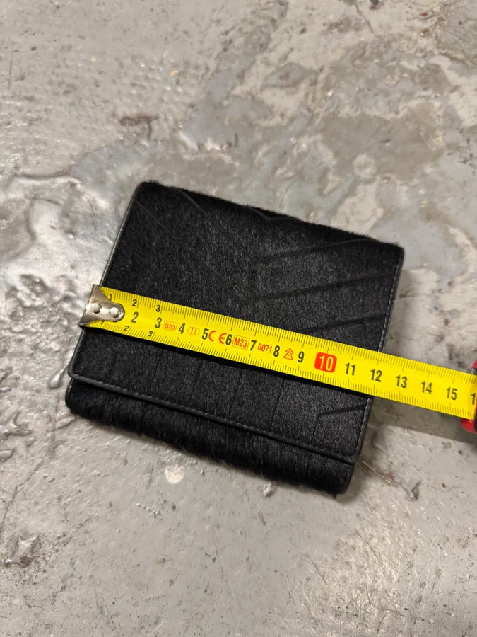 2000s Yves Saint Laurent Black Pony Hair Wallet (OS) dILqQdL 9