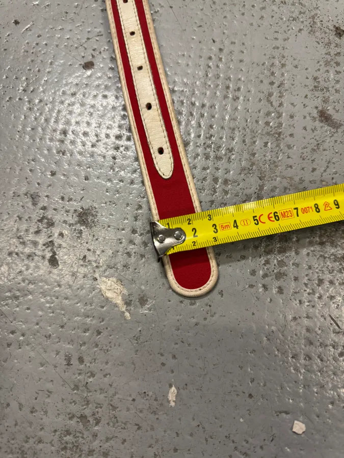 2000s Yves Saint Laurent Class Red Belt mrtOYck 10