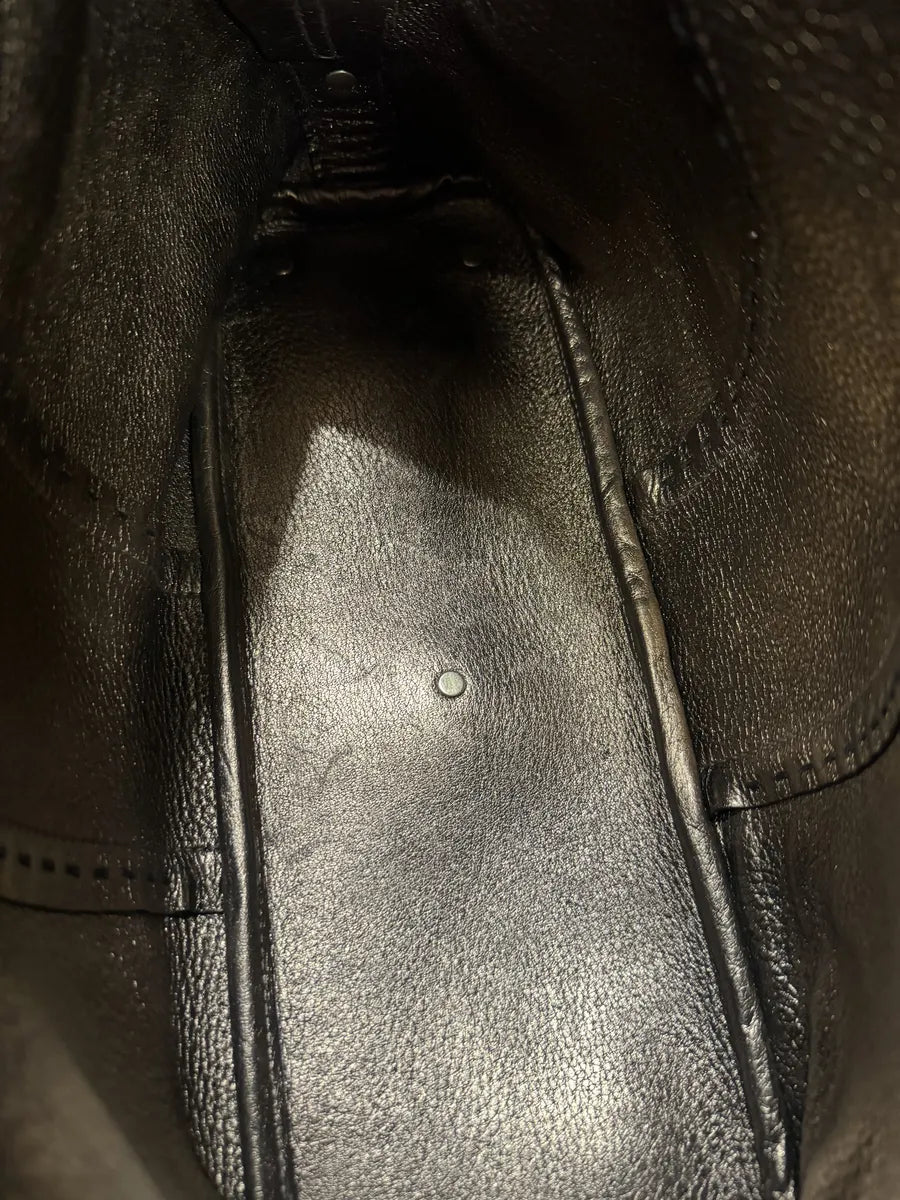 2000s Yves Saint Laurent Dark Suede Premium Handle Bag TjlVSam 10