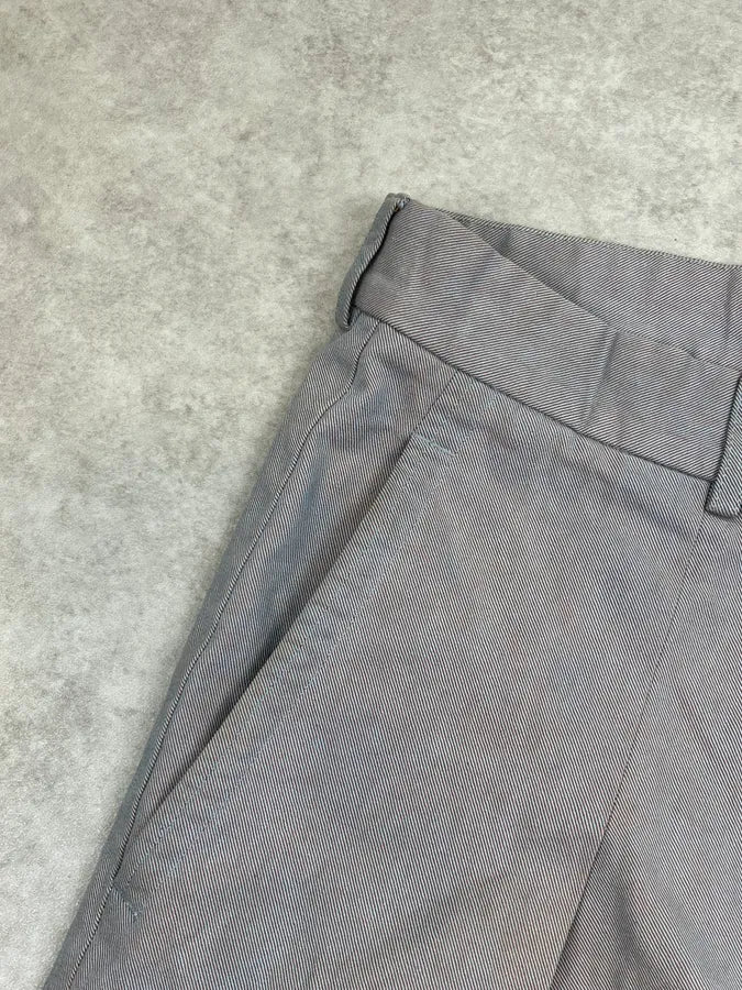 AW2007 Yves Saint Laurent Grey Ovalo Faded Pants iEdxZKV 8