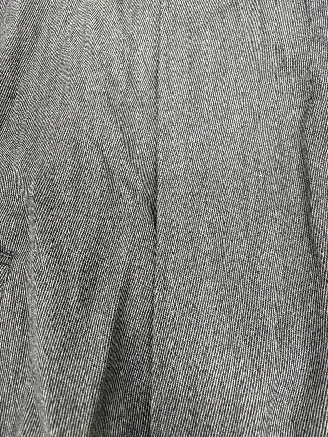 1990s Yves Saint Laurent Grey Wool Bomber Jacket REMgUGk 9