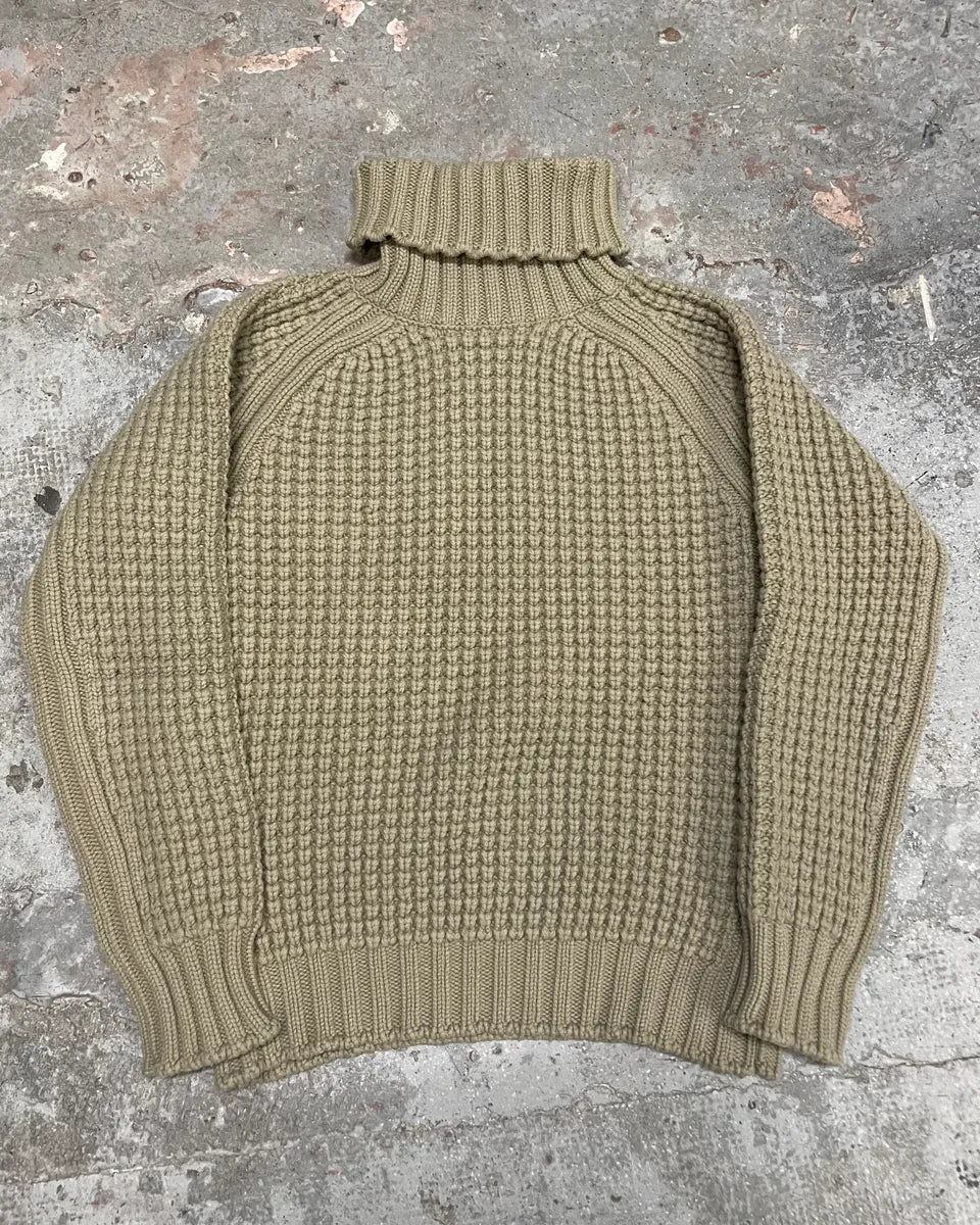2000s Yves Saint Laurent Grey Wool Turtleneck (S/M) obDubVd 0
