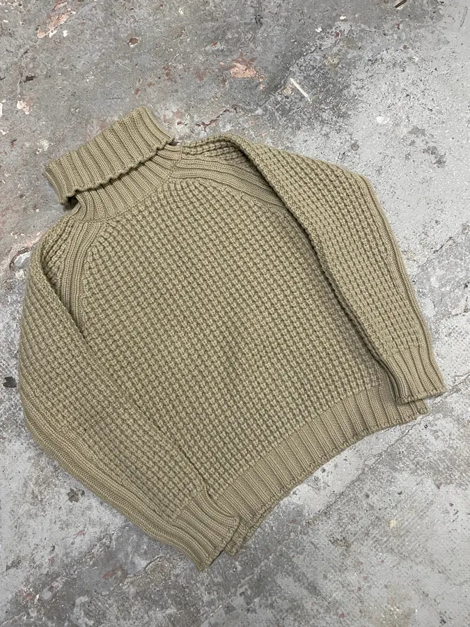 2000s Yves Saint Laurent Grey Wool Turtleneck (S/M) obDubVd 4