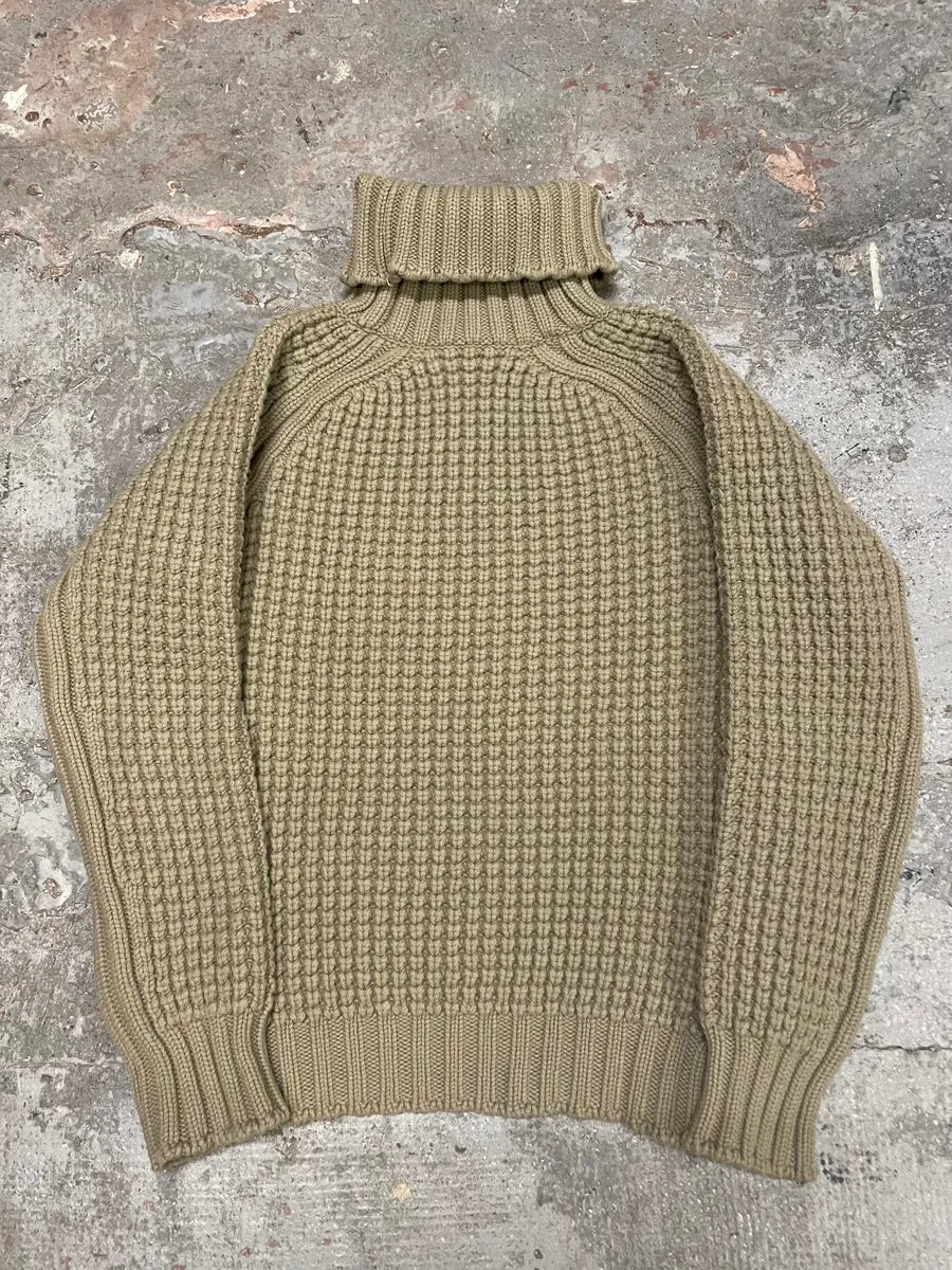 2000s Yves Saint Laurent Grey Wool Turtleneck (S/M) obDubVd 5