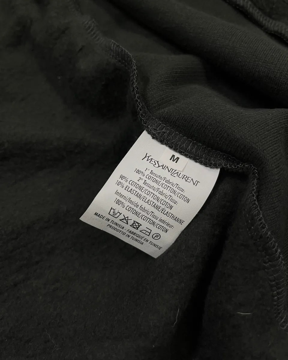 2000s Yves Saint Laurent Khaki High Collar Zip-up Sweater FPESJAo 11