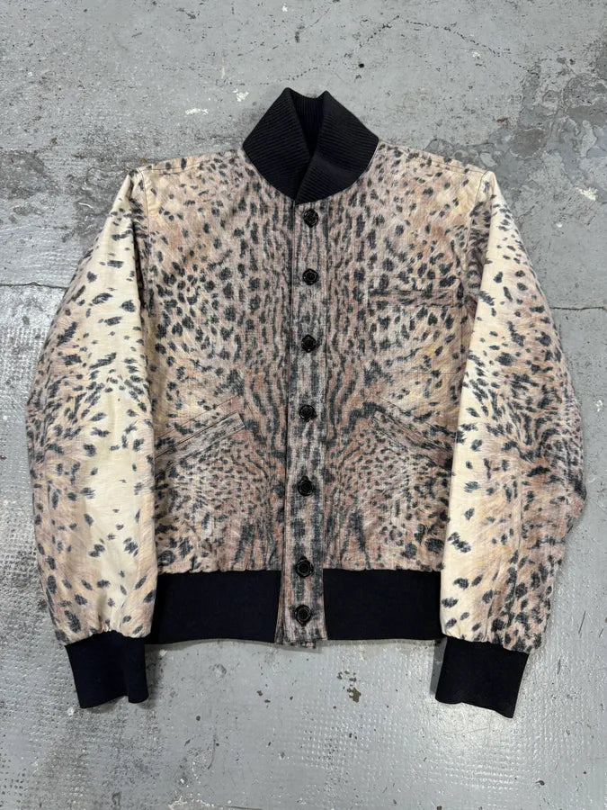 2000s Yves Saint Laurent Leopard Print Jacket by Tom Ford rEcKhYp 0