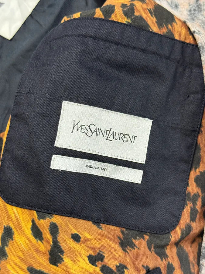 2000s Yves Saint Laurent Leopard Print Jacket by Tom Ford rEcKhYp 9