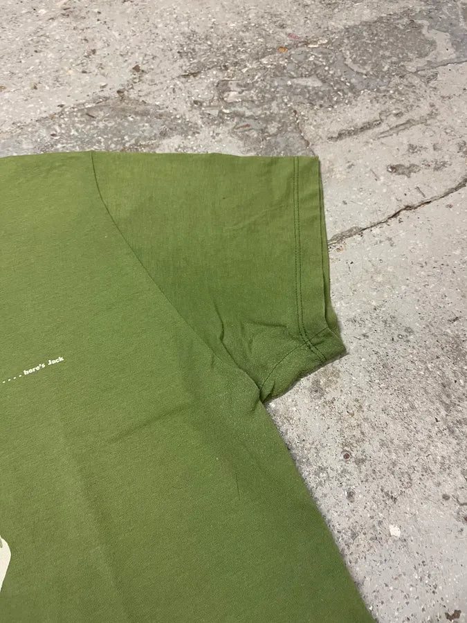 2000s Yves Saint Laurent Mister A Green T-Shirt jhohHyl 5