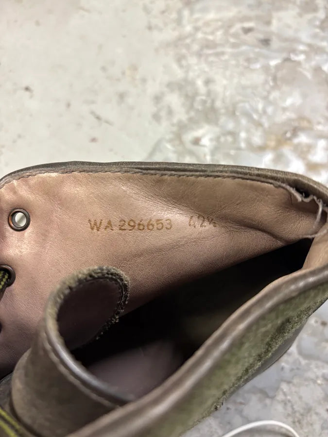 2000s Yves Saint Laurent Mountain Fur Eroded Black Boots sAXunWB 8