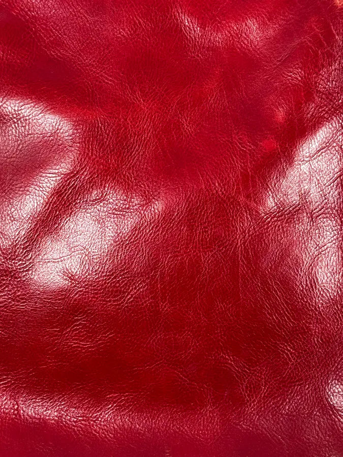 AW2002 Yves Saint Laurent Red Leather Shoulder Bag zsJRQtW 8