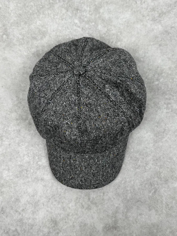 FW2010 Yves Saint Laurent Rive Gauche Grey Wool Cap NVOeIqA 4