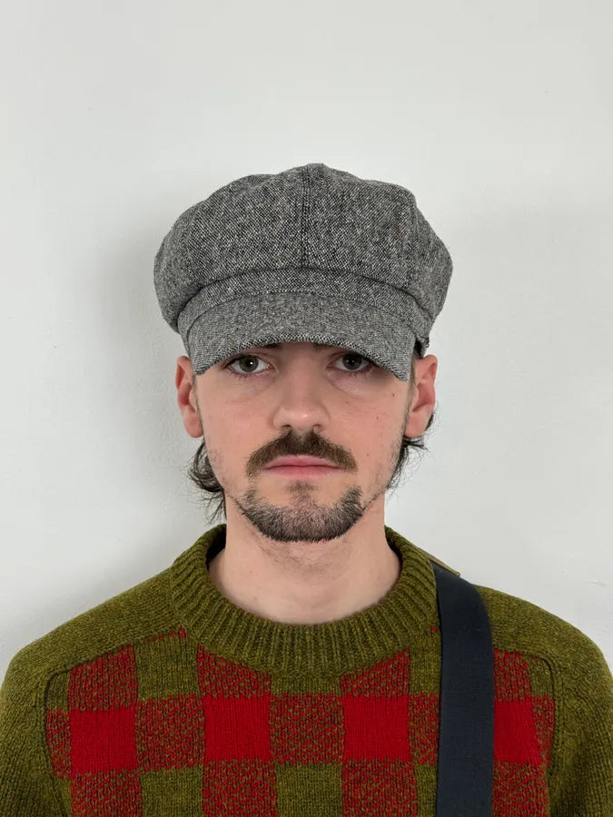 FW2010 Yves Saint Laurent Rive Gauche Grey Wool Cap NVOeIqA 1