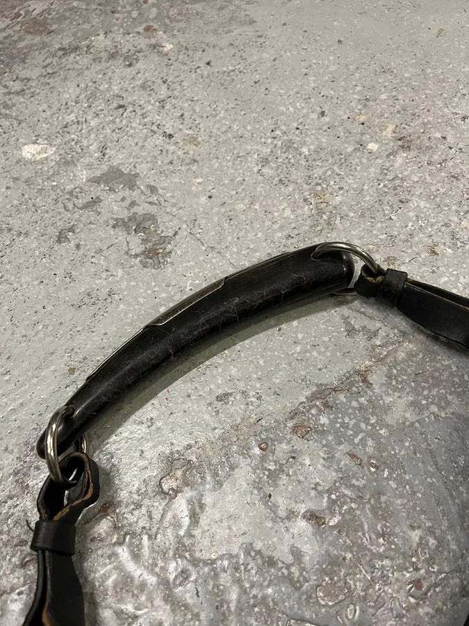 2000s Yves Saint Laurent Tom Ford Mombasa Black Horn Handle Leather Bag (OS) rmvlAMN 5