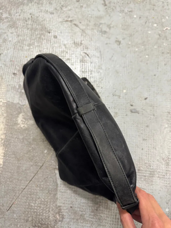 2000s Yves Saint Laurent Tom Ford Mombasa Horn Black Leather Handle Bag (OS) kdheiQF 11