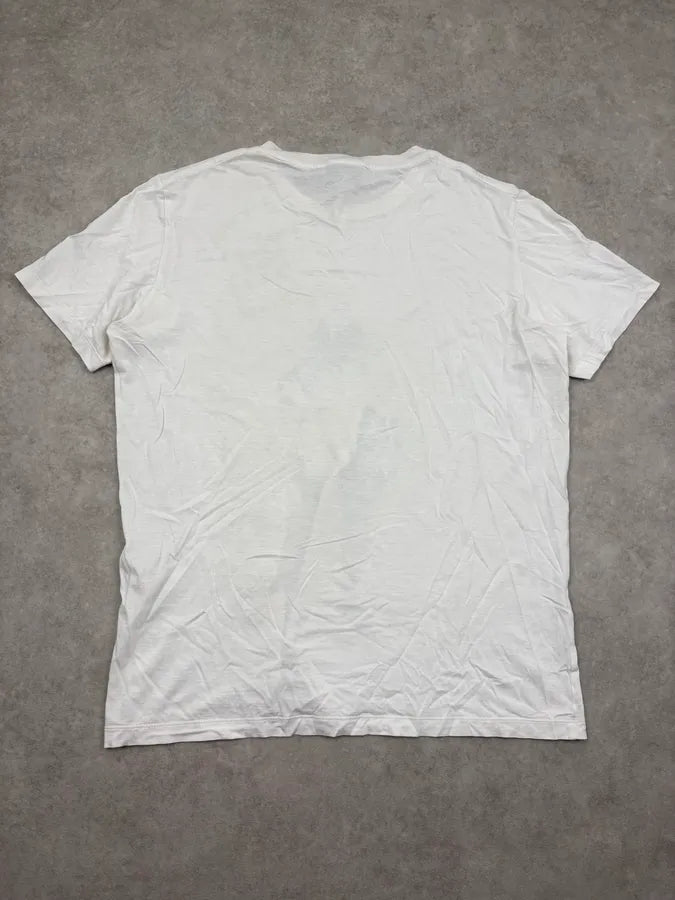 2000s Yves Saint Laurent White Country T-Shirt YMlQRbd 5