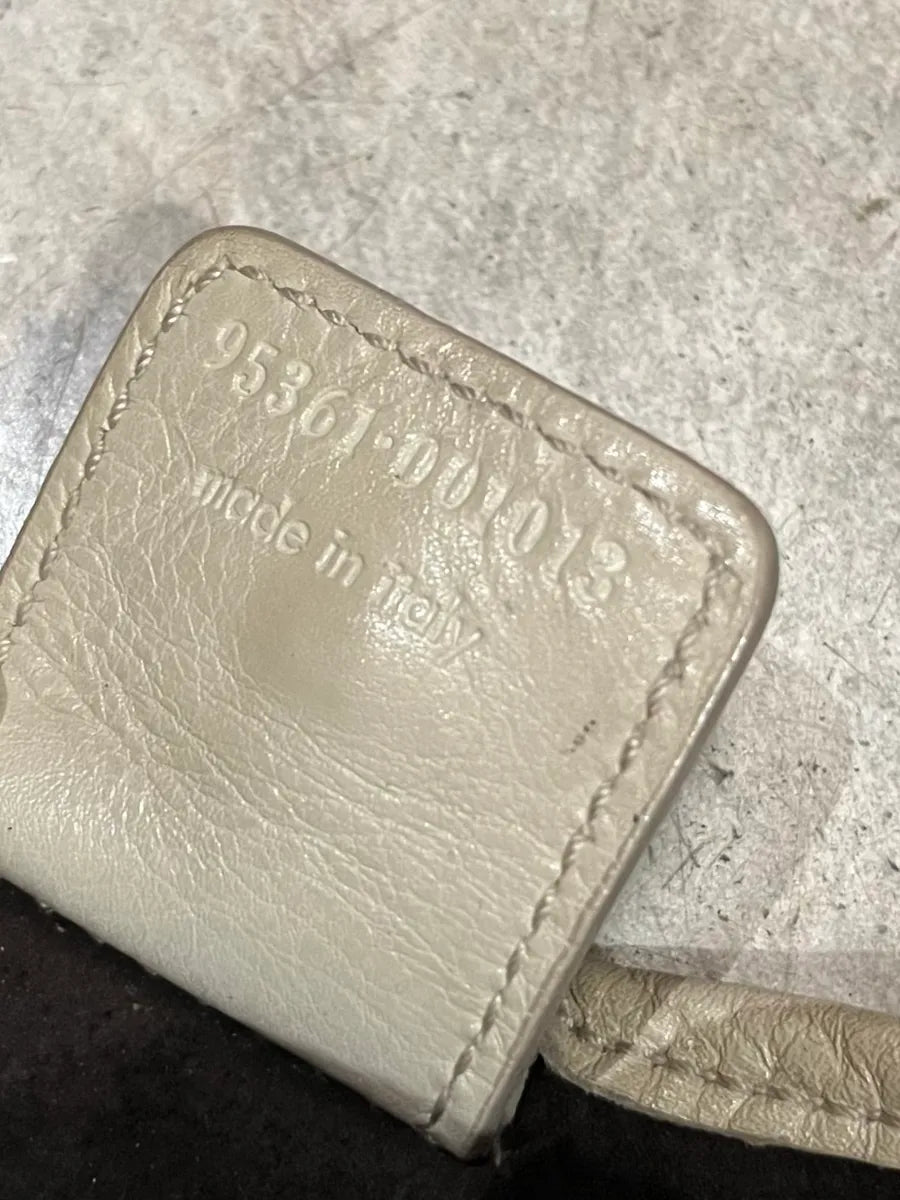 2000s Yves Saint Laurent White Leather Mombasa Hobo Bag roqCNhJ 9