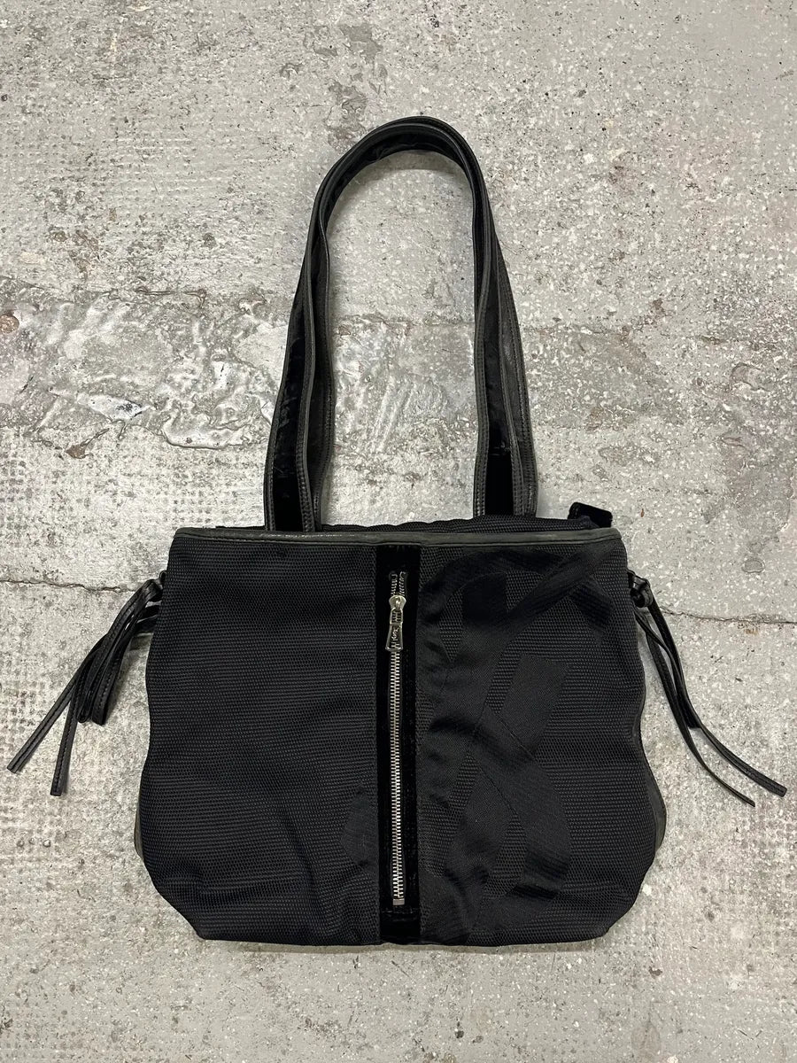 2000s Yves Saint Laurent Zip Black Handle Bag gVhOWoE 0