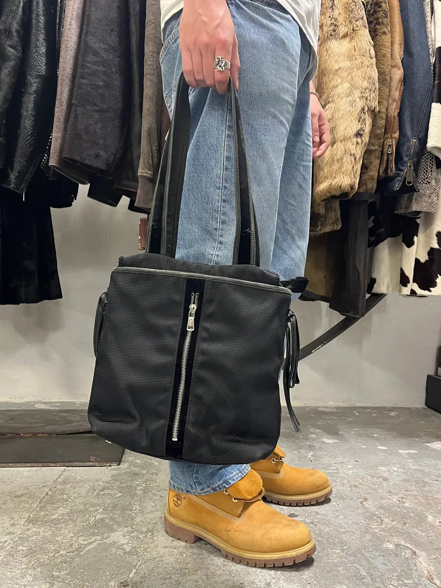 2000s Yves Saint Laurent Zip Black Handle Bag gVhOWoE 1