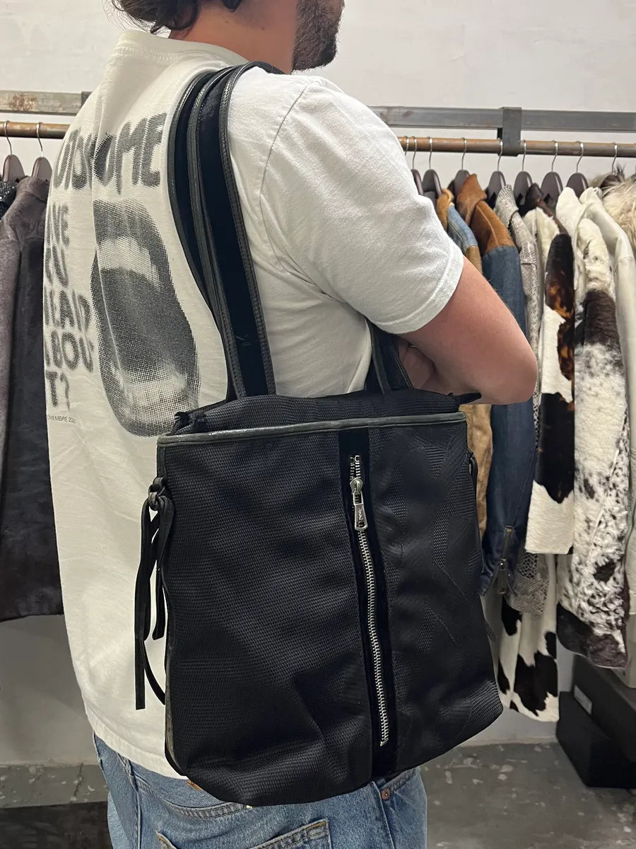 2000s Yves Saint Laurent Zip Black Handle Bag gVhOWoE 2