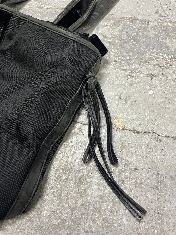 2000s Yves Saint Laurent Zip Black Handle Bag gVhOWoE 4