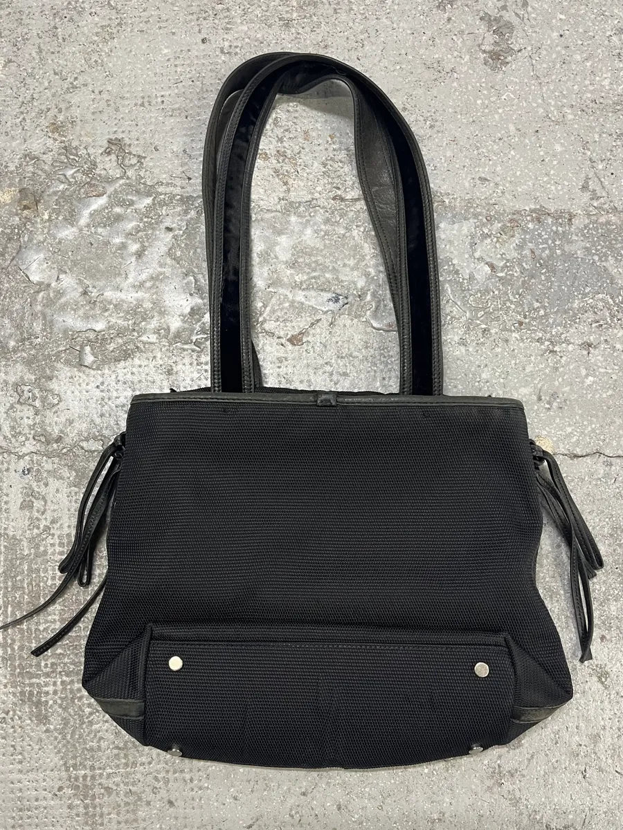 2000s Yves Saint Laurent Zip Black Handle Bag gVhOWoE 8