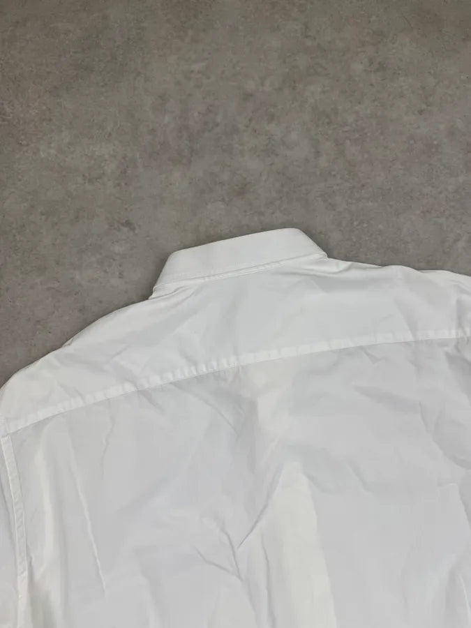 2000s Bottega Veneta White Classic Shirt nvznuDN 6