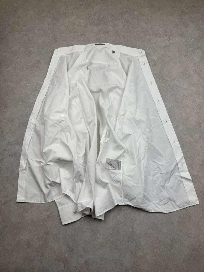 2000s Bottega Veneta White Classic Shirt nvznuDN 7