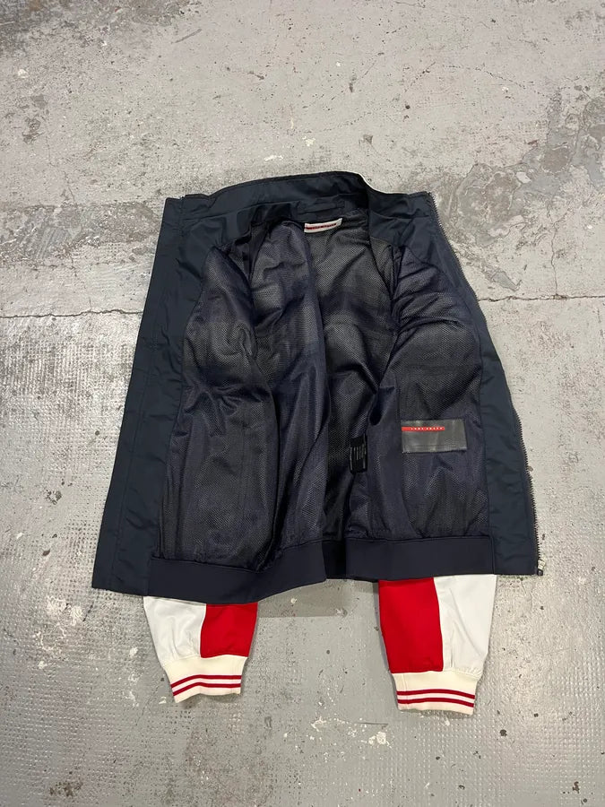 2003 Prada Luna Rossa Racing Challenge White & Blue Jacket kQjmMpX 7