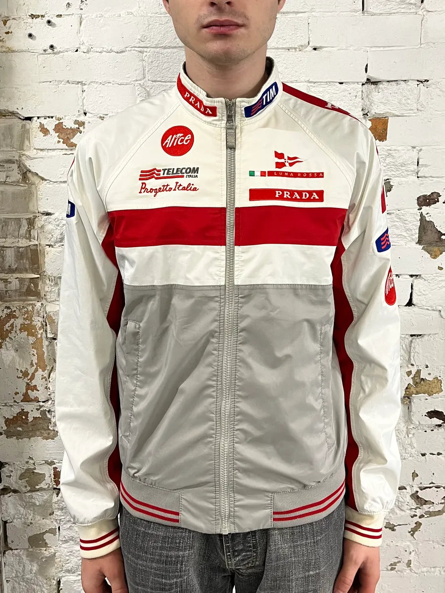 2003 Prada Luna Rossa Racing Challenge White Jacket Qzeefww 0