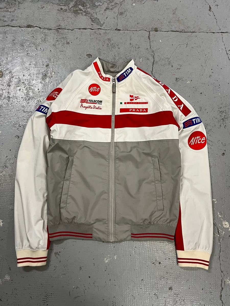 2003 Prada Luna Rossa Racing Challenge White Jacket Qzeefww 2
