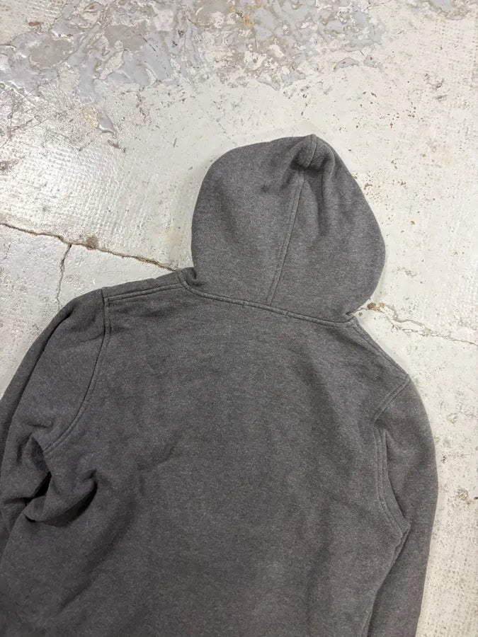AW2003 Dolce & Gabbana Grey Wool Double-Breasted Zip Hoodie MsUoudy 5