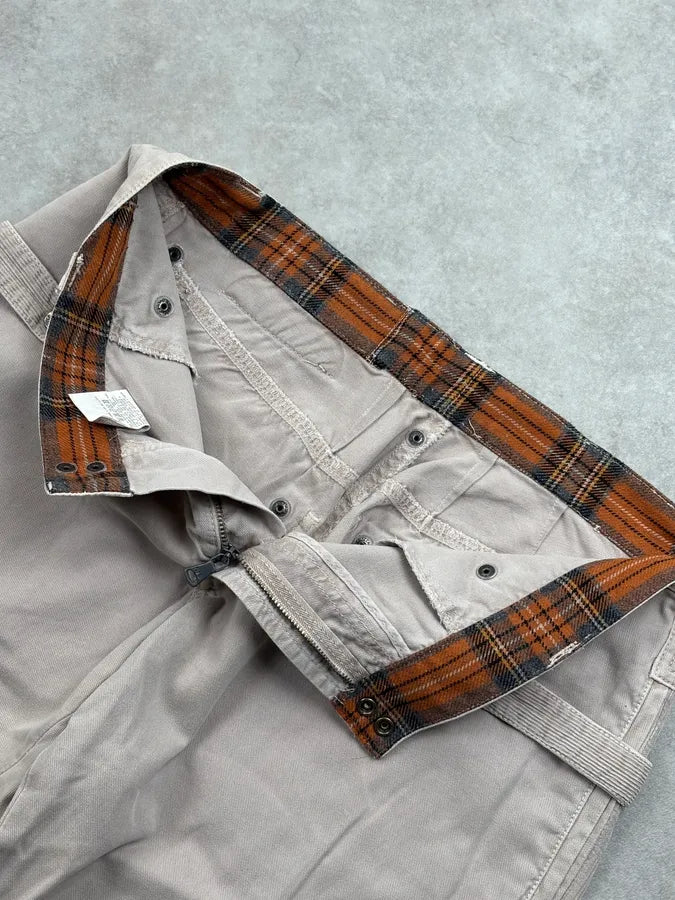 AW2004 Dolce & Gabbana Beige Utility Cargo Pants QVCAUtz 10