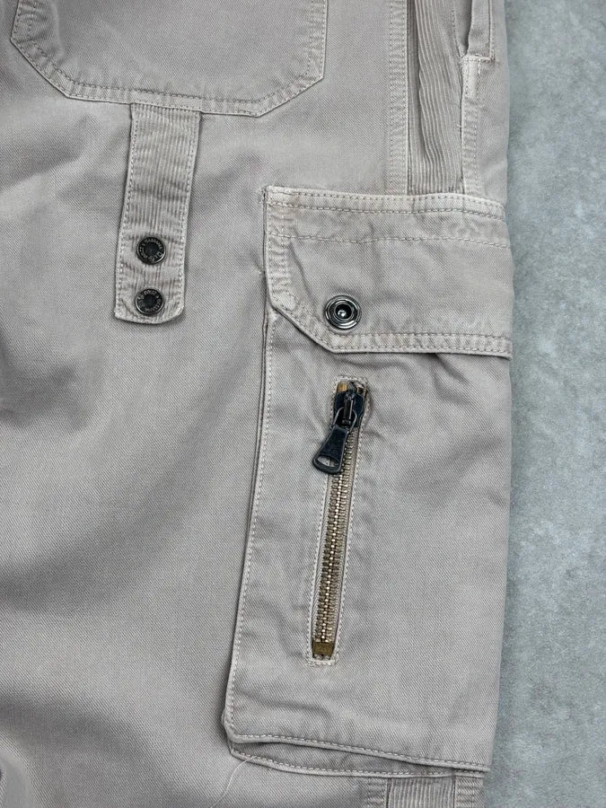 AW2004 Dolce & Gabbana Beige Utility Cargo Pants QVCAUtz 8
