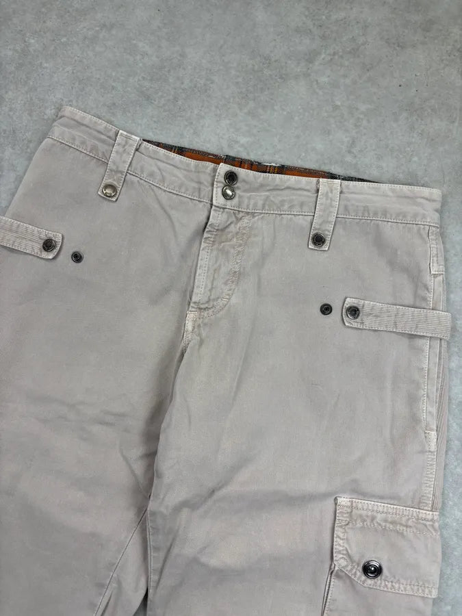 AW2004 Dolce & Gabbana Beige Utility Cargo Pants QVCAUtz 5