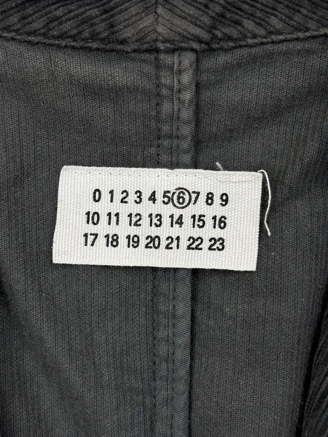 AW2004 Maison Martin Margiela Corduroy Single-Breasted Blazer Jacket TQVeDLZ 7