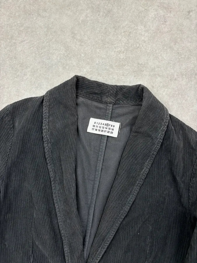 AW2004 Maison Martin Margiela Corduroy Single-Breasted Blazer Jacket TQVeDLZ 3