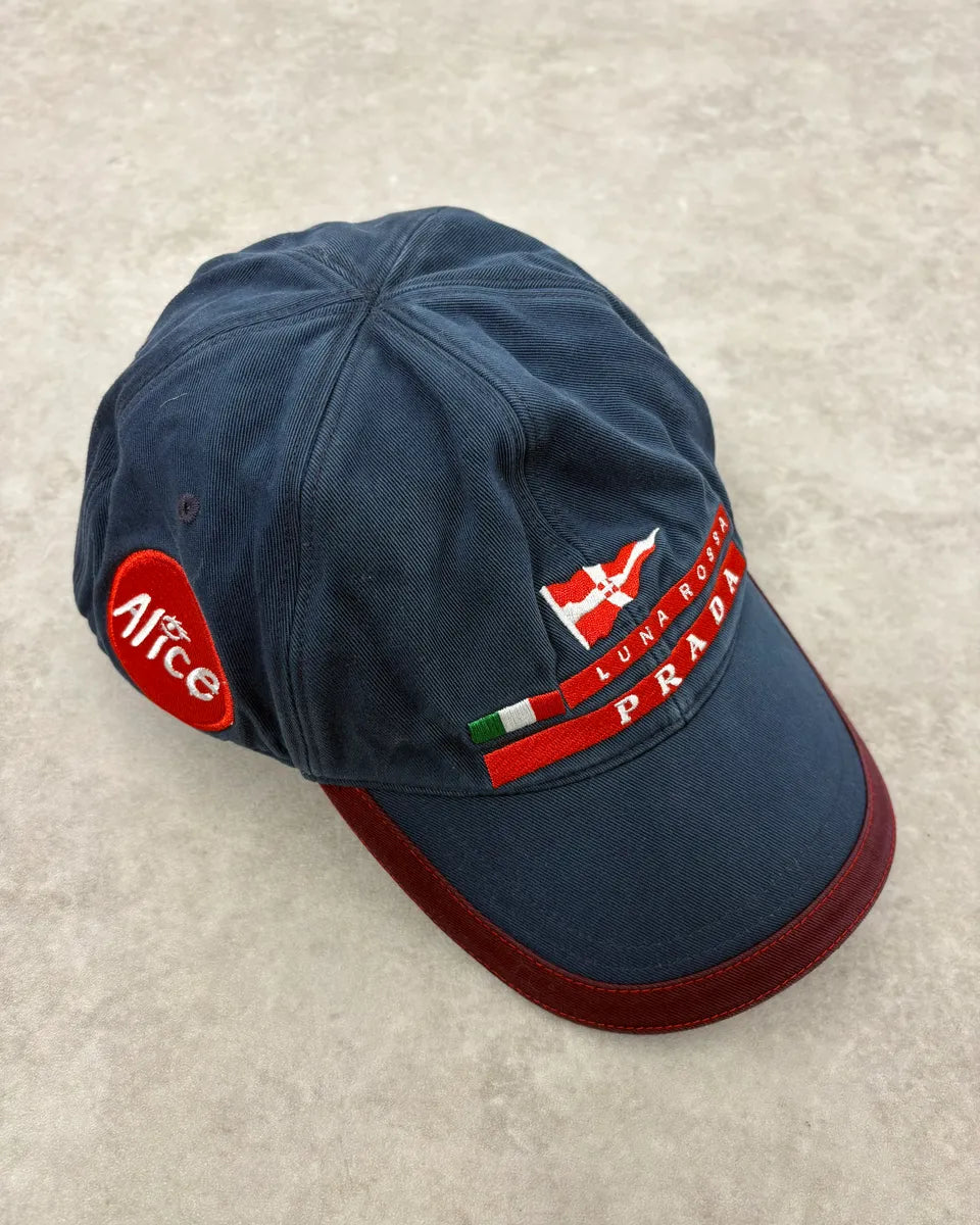 2004 Prada Luna Rossa Navy Cap LLbjJki 3