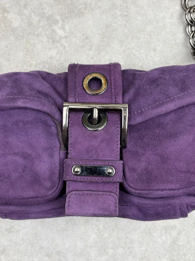 SS2004 Prada Violet Purple Multi-Pocket Handle Bag DvNKjGb 8
