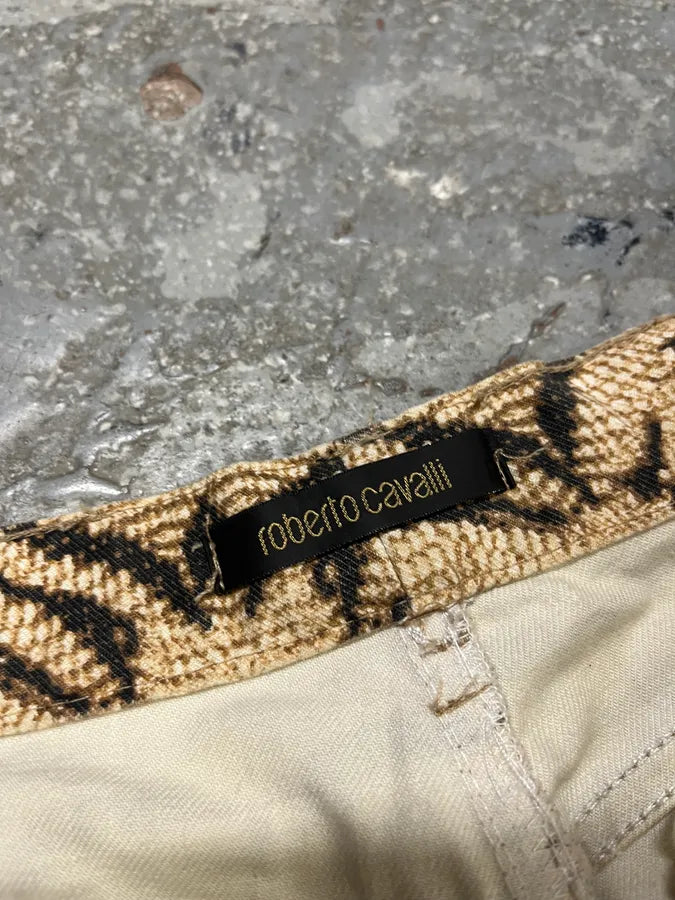 2004 Roberto Cavalli Safari Distressed Pants cxCoWtc 6