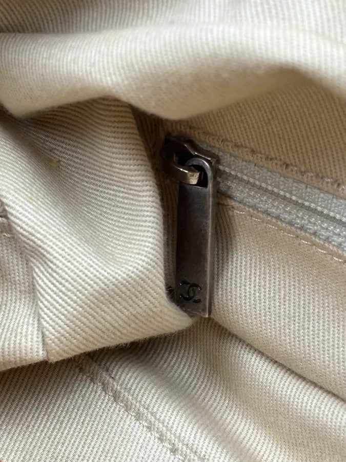 2005 Chanel Camel Leather Handle Bag rqDivUD 15