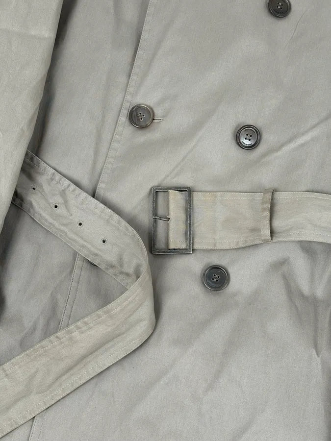 2010s Dior Beige Classy Double-Breasted Trench Coat by Kris Van Assche RwjJvdb 9